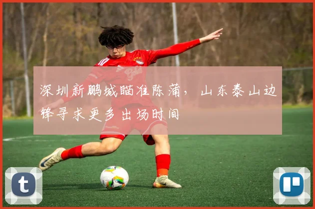 深圳新鹏城瞄准陈蒲，山东泰山边锋寻求更多出场时间